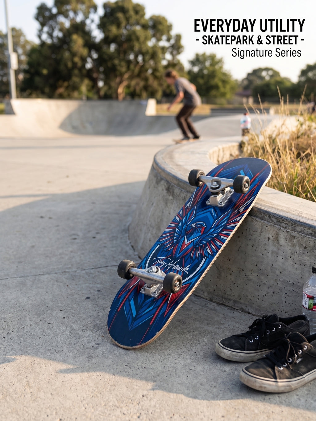 Tony Hawk Signature Series 31" Complete Skateboard – 7-Ply Maple Street & Park Board